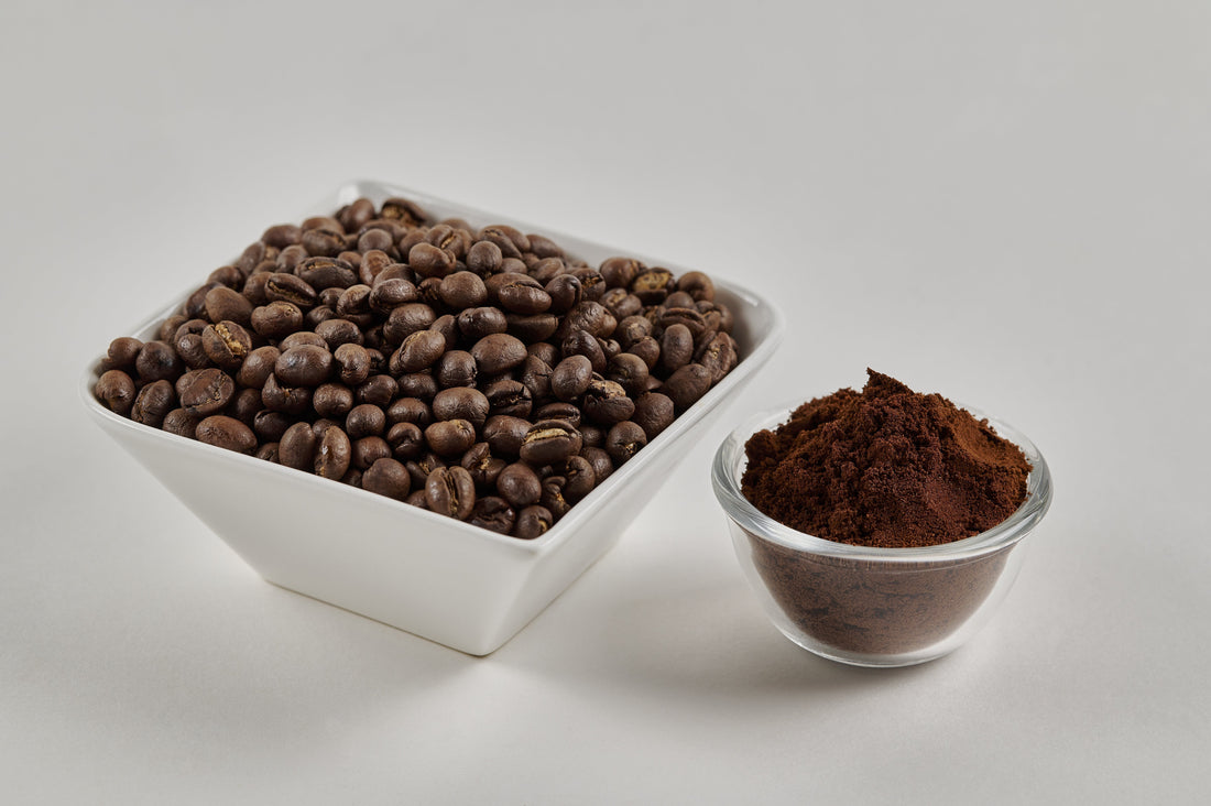 Whole Beans vs. Ground Coffee: You Choose @ RhoadsRoast Coffees